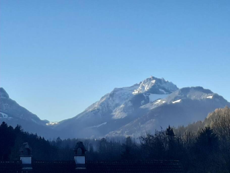 Wohnung Rheintal Im Alpenvorland Batschuns Bagian luar foto