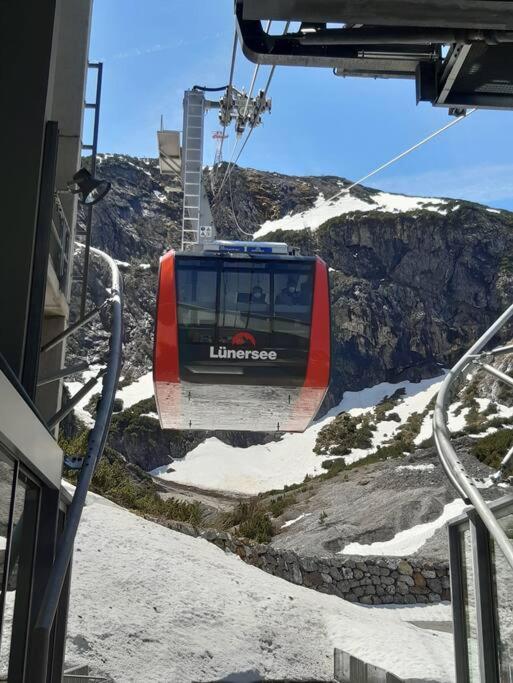 Wohnung Rheintal Im Alpenvorland Batschuns Bagian luar foto